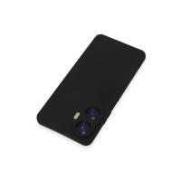 Newface Realme C55 Kılıf Nano içi Kadife Silikon - Siyah