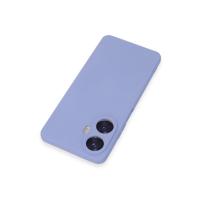 Newface Realme C55 Kılıf Nano içi Kadife Silikon - Lila