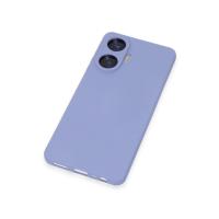 Newface Realme C55 Kılıf Nano içi Kadife Silikon - Lila