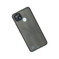 Newface Realme C21 Kılıf Montreal Silikon Kapak - Siyah