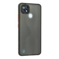 Newface Realme C21 Kılıf Montreal Silikon Kapak - Siyah