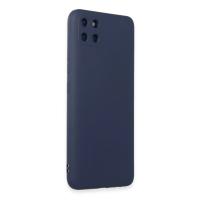 Newface Realme C11 Kılıf Nano içi Kadife Silikon - Lacivert