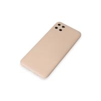 Newface Realme C11 Kılıf Nano içi Kadife Silikon - Pudra