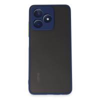 Newface Realme C53 Kılıf Montreal Silikon Kapak - Lacivert