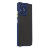 Newface Realme C53 Kılıf Montreal Silikon Kapak - Lacivert