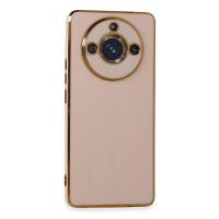 Newface Realme 11 Pro Kılıf Volet Silikon - Pembe