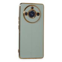 Newface Realme 11 Pro Kılıf Volet Silikon - Açık Yeşil