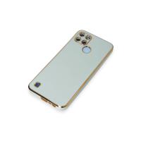 Newface Realme C25Y Kılıf Volet Silikon - Açık Yeşil