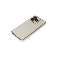 Newface Realme C53 Kılıf Volet Silikon - Beyaz