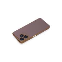 Newface Realme C53 Kılıf Volet Silikon - Mor