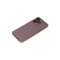 Newface Realme C53 Kılıf Volet Silikon - Mor