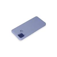 Newface Realme C15 Kılıf Nano içi Kadife Silikon - Lila