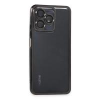 Newface Realme C53 Kılıf Razer Lensli Silikon - Siyah