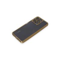 Newface Realme C53 Kılıf Razer Lensli Silikon - Gold