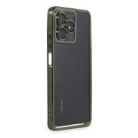 Newface Realme C53 Kılıf Razer Lensli Silikon - Yeşil