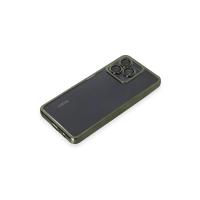 Newface Realme C53 Kılıf Razer Lensli Silikon - Yeşil