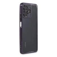 Newface Realme C53 Kılıf Razer Lensli Silikon - Mor