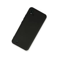 Newface Realme C11 2021 Kılıf Nano içi Kadife Silikon - Siyah