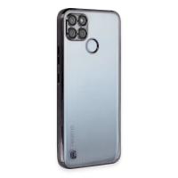 Newface Realme C25Y Kılıf Razer Lensli Silikon - Siyah