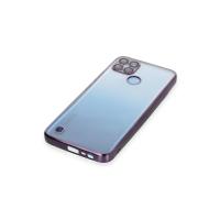 Newface Realme C25Y Kılıf Razer Lensli Silikon - Mor