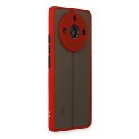 Newface Realme 11 Pro Kılıf Montreal Silikon Kapak - Kırmızı