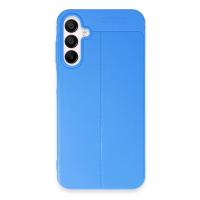 Newface Samsung Galaxy A35 5G Kılıf Auto Focus Kapak - Mavi