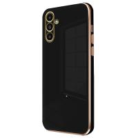 Newface Samsung Galaxy A15 4G Kılıf Volet Silikon - Siyah