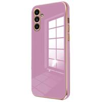 Newface Samsung Galaxy A55 5G Kılıf Volet Silikon - Mor