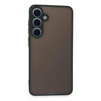 Newface Samsung Galaxy S24 Kılıf Montreal Silikon Kapak - Yeşil