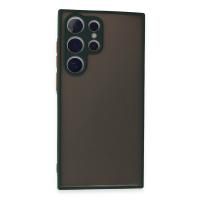 Newface Samsung Galaxy S24 Ultra Kılıf Montreal Silikon Kapak - Yeşil