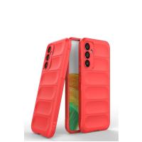 Newface Samsung Galaxy A15 4G Kılıf Optimum Silikon - Kırmızı