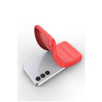 Newface Samsung Galaxy A15 4G Kılıf Optimum Silikon - Kırmızı