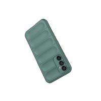 Newface Samsung Galaxy A15 4G Kılıf Optimum Silikon - Koyu Yeşil