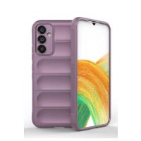 Newface Samsung Galaxy A15 4G Kılıf Optimum Silikon - Mor