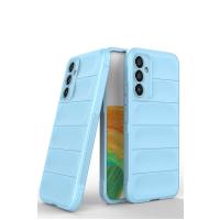 Newface Samsung Galaxy A15 4G Kılıf Optimum Silikon - Sky Blue