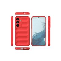 Newface Samsung Galaxy S24 Kılıf Optimum Silikon - Kırmızı