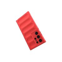 Newface Samsung Galaxy S24 Ultra Kılıf Optimum Silikon - Kırmızı