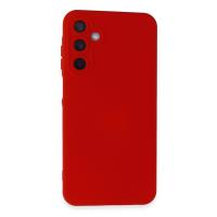 Newface Samsung Galaxy A25 5G Kılıf Nano içi Kadife Silikon - Kırmızı