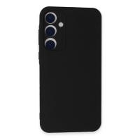 Newface Samsung Galaxy A55 5G Kılıf Nano içi Kadife Silikon - Siyah