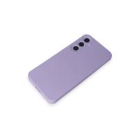 Newface Samsung Galaxy A55 5G Kılıf Nano içi Kadife Silikon - Lila