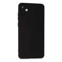 Newface Samsung Galaxy A05 Kılıf Nano içi Kadife Silikon - Siyah