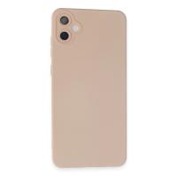 Newface Samsung Galaxy A05 Kılıf Nano içi Kadife Silikon - Pudra