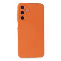 Newface Samsung Galaxy A05S Kılıf Nano içi Kadife Silikon - Turuncu