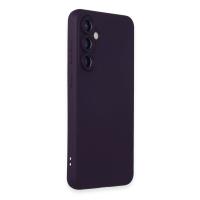 Newface Samsung Galaxy S24 Kılıf Nano içi Kadife Silikon - Mor