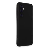 Newface Samsung Galaxy S24 Plus Kılıf Nano içi Kadife Silikon - Siyah