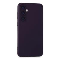 Newface Samsung Galaxy S24 Plus Kılıf Nano içi Kadife Silikon - Mor