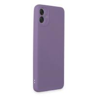 Newface Samsung Galaxy A05 Kılıf First Silikon - Lila