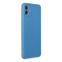 Newface Samsung Galaxy A05 Kılıf First Silikon - Mavi