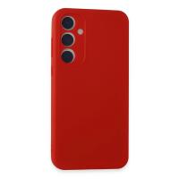 Newface Samsung Galaxy A15 4G Kılıf First Silikon - Kırmızı