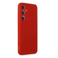 Newface Samsung Galaxy A15 4G Kılıf First Silikon - Kırmızı